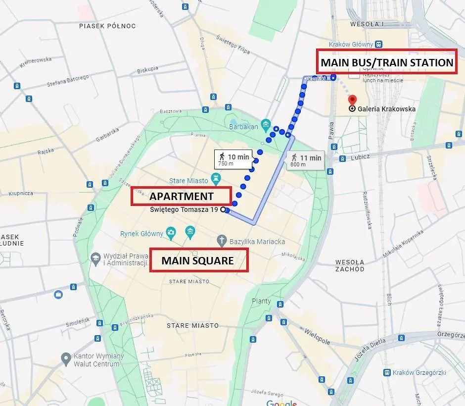 Prime Location Apartment Cracovia Polonia